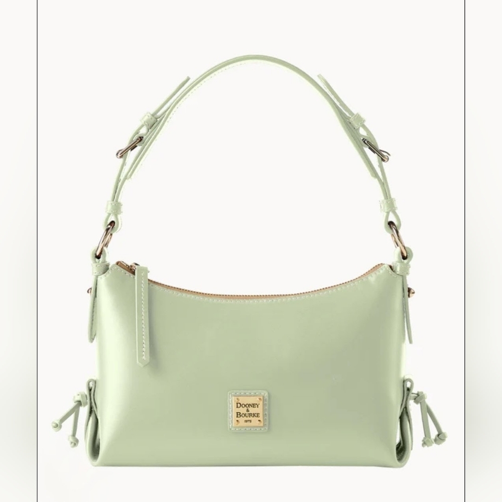 Dooney & Bourke Penrose Hobo Crossbody 22 in PISTACHIO - NWT